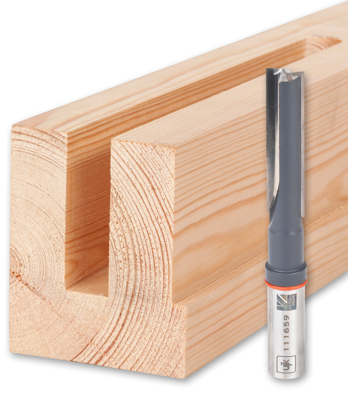 UJK Straight Router Bits 1/2" Shank