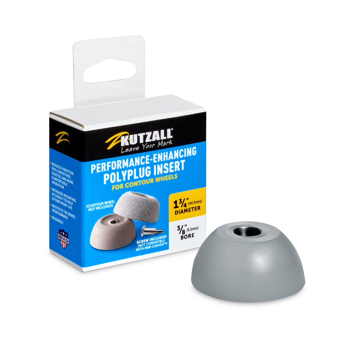 Kutzall Polyplug Inserts To Suit Contour Wheels