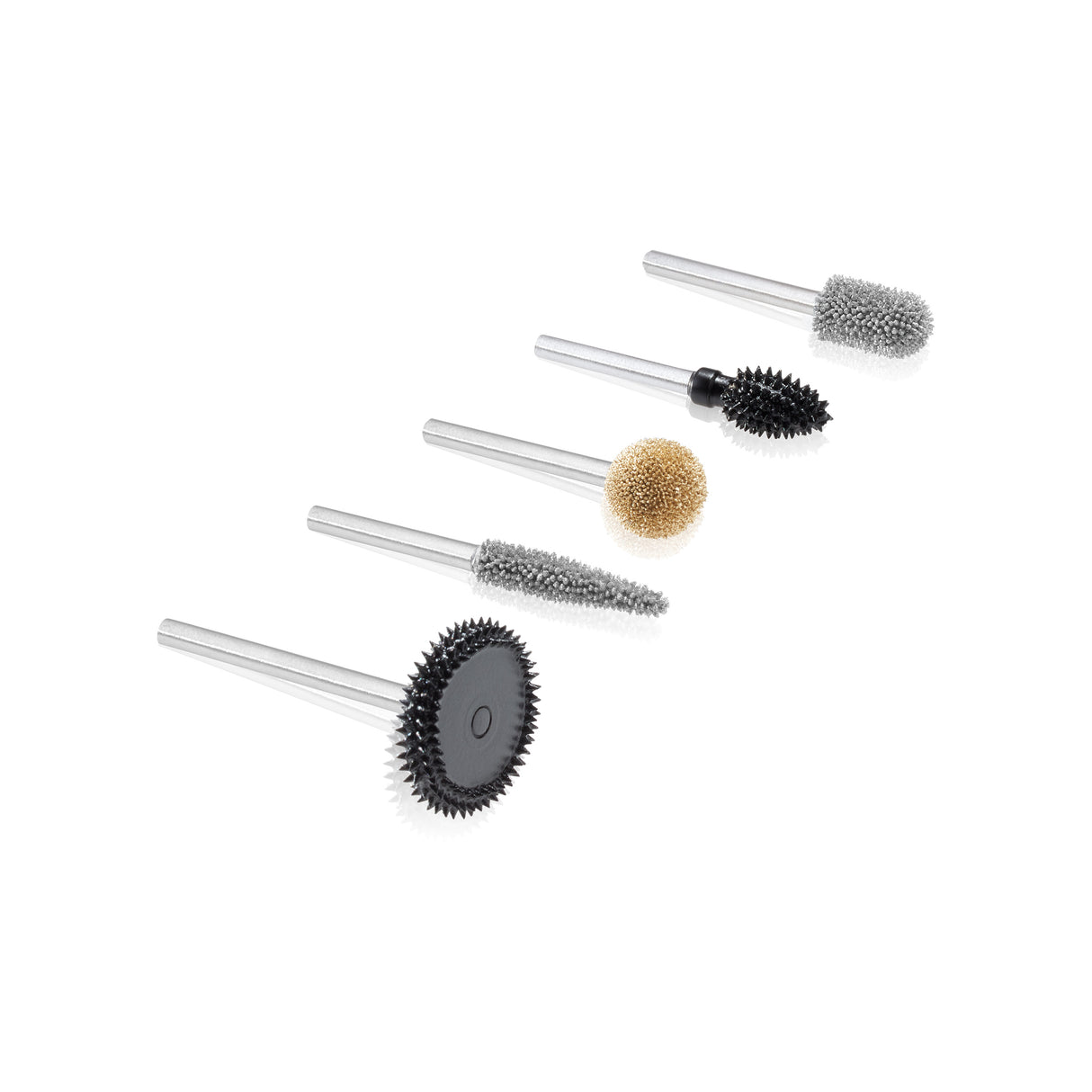 Kutzall 5 Piece Variety Burr Kit - 1/8" Shank