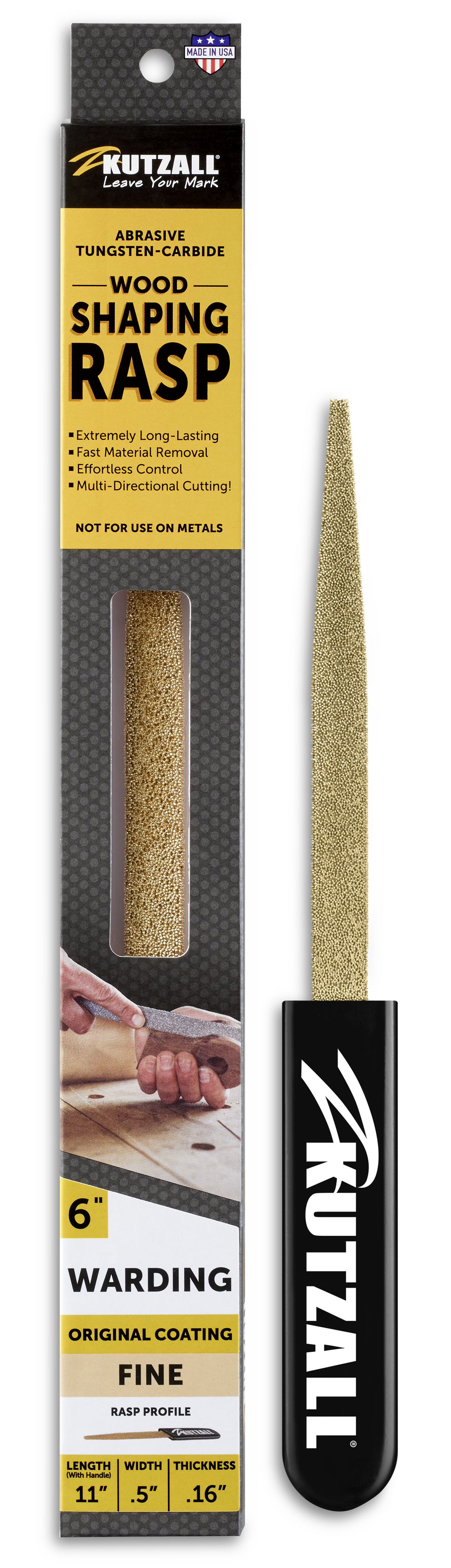 Kutzall 6"/150mm Warding Hand Rasp