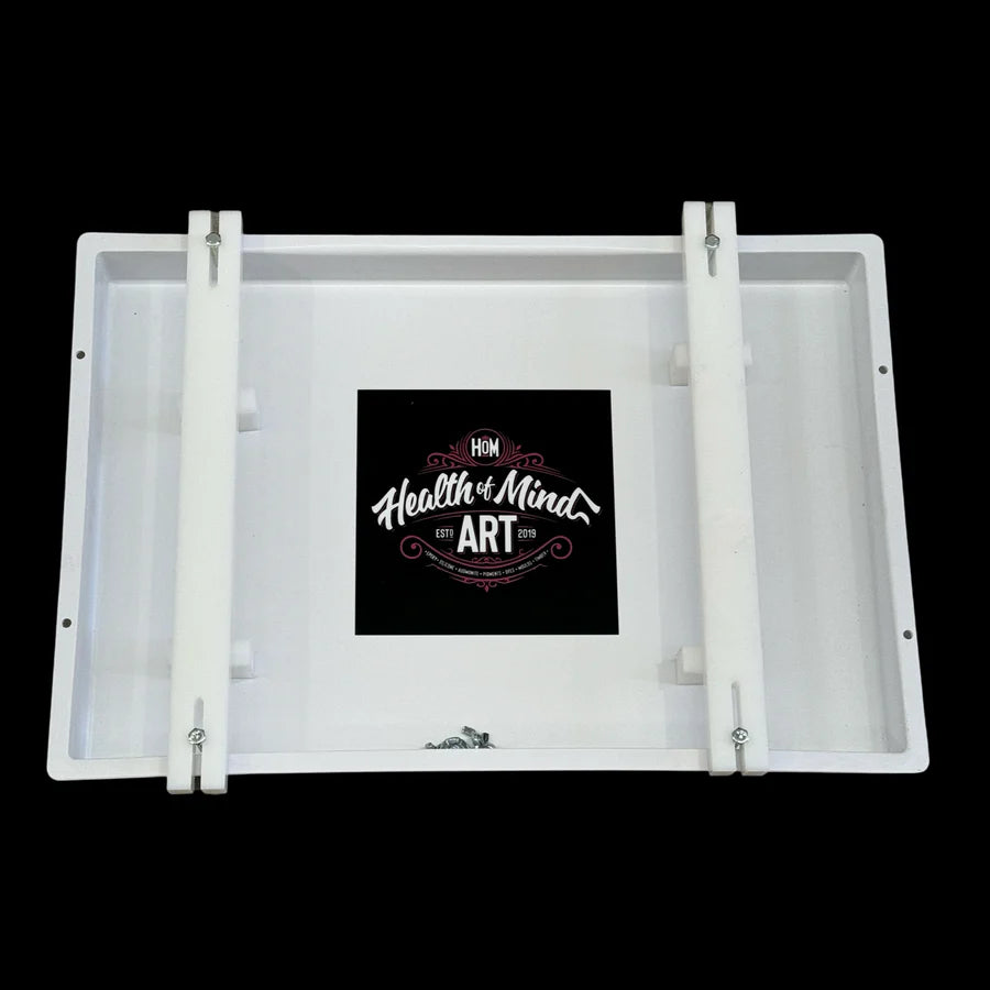 Deluxe Single Piece Reusable Small Serving Board Resin Mould 430x330mm | Health of Mind Art