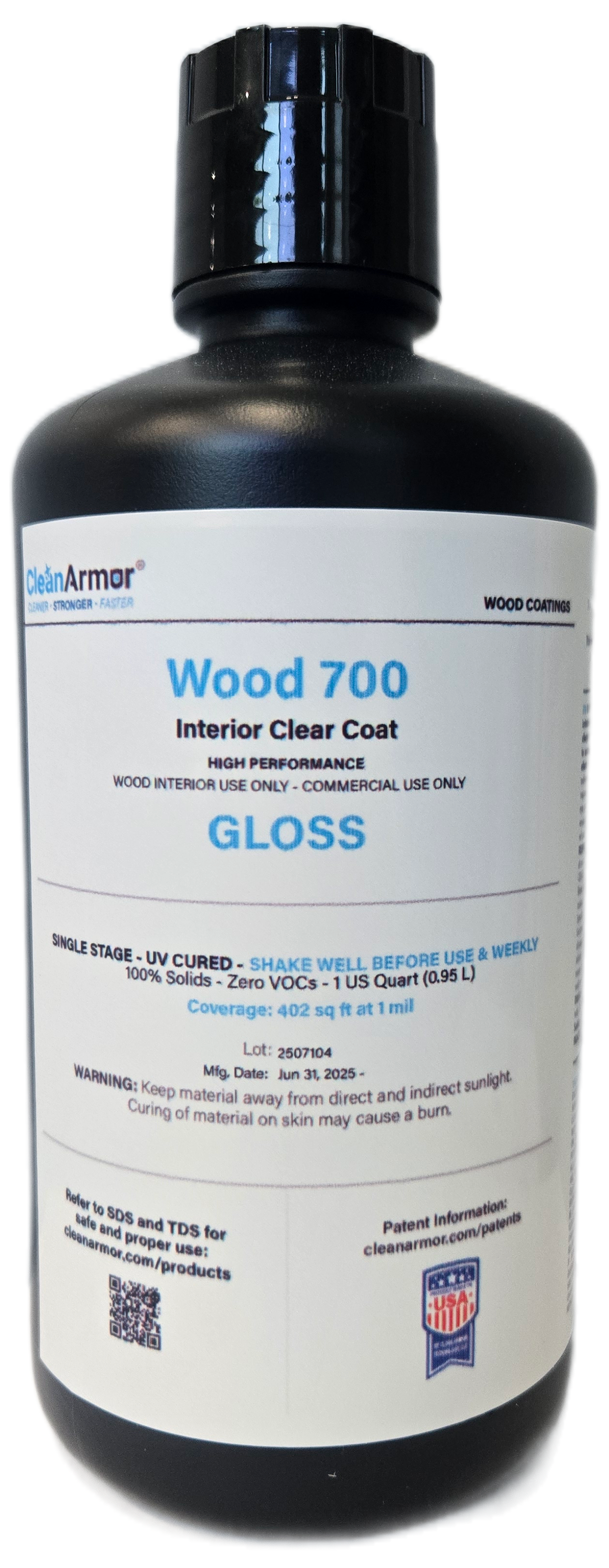 Clean Armor 700 Interior Clear Coat | Gloss