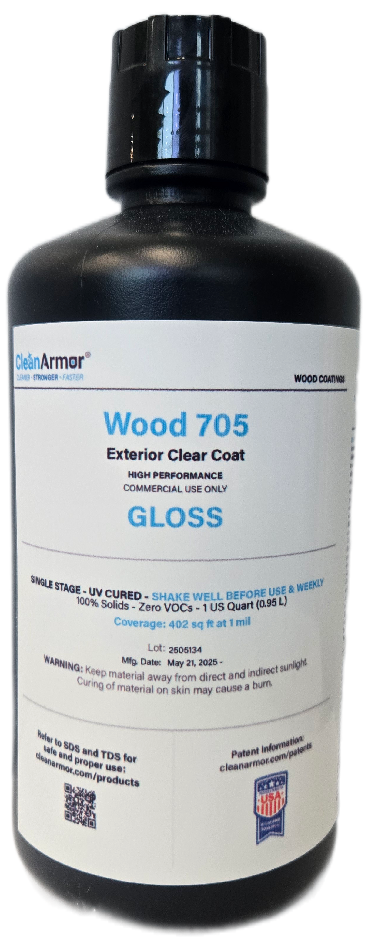 Clean Armor 705 Exterior Clear Coat | Gloss