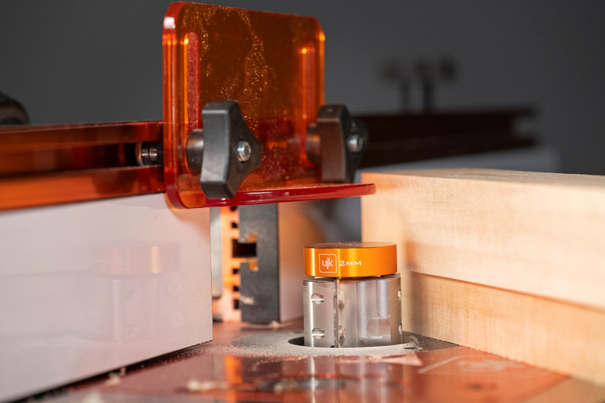 UJK Three Wing Rebate Cutter Metric Collar - 1/2" Shank