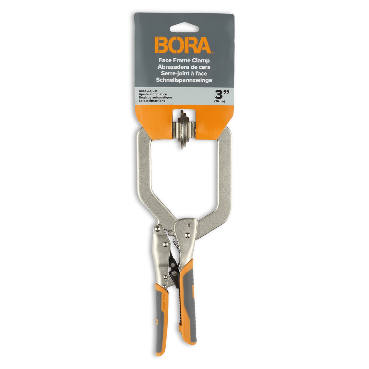 BORA Auto Adjust 3-Inch Face Clamp