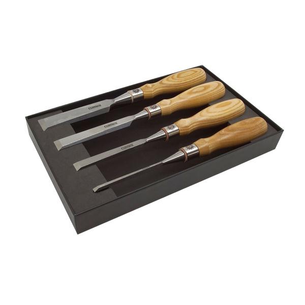 Narex Richter Cryogenic Bevel Edge Cabinet Chisels - Set of 4
