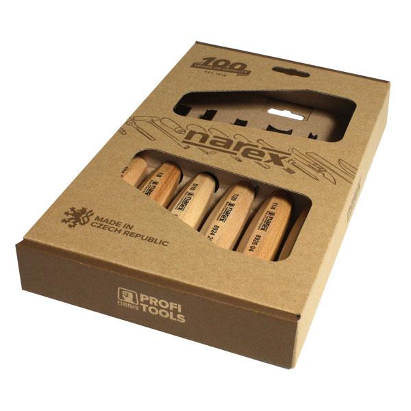 Narex Wood Line Standard Carving Chisels - Set of 6