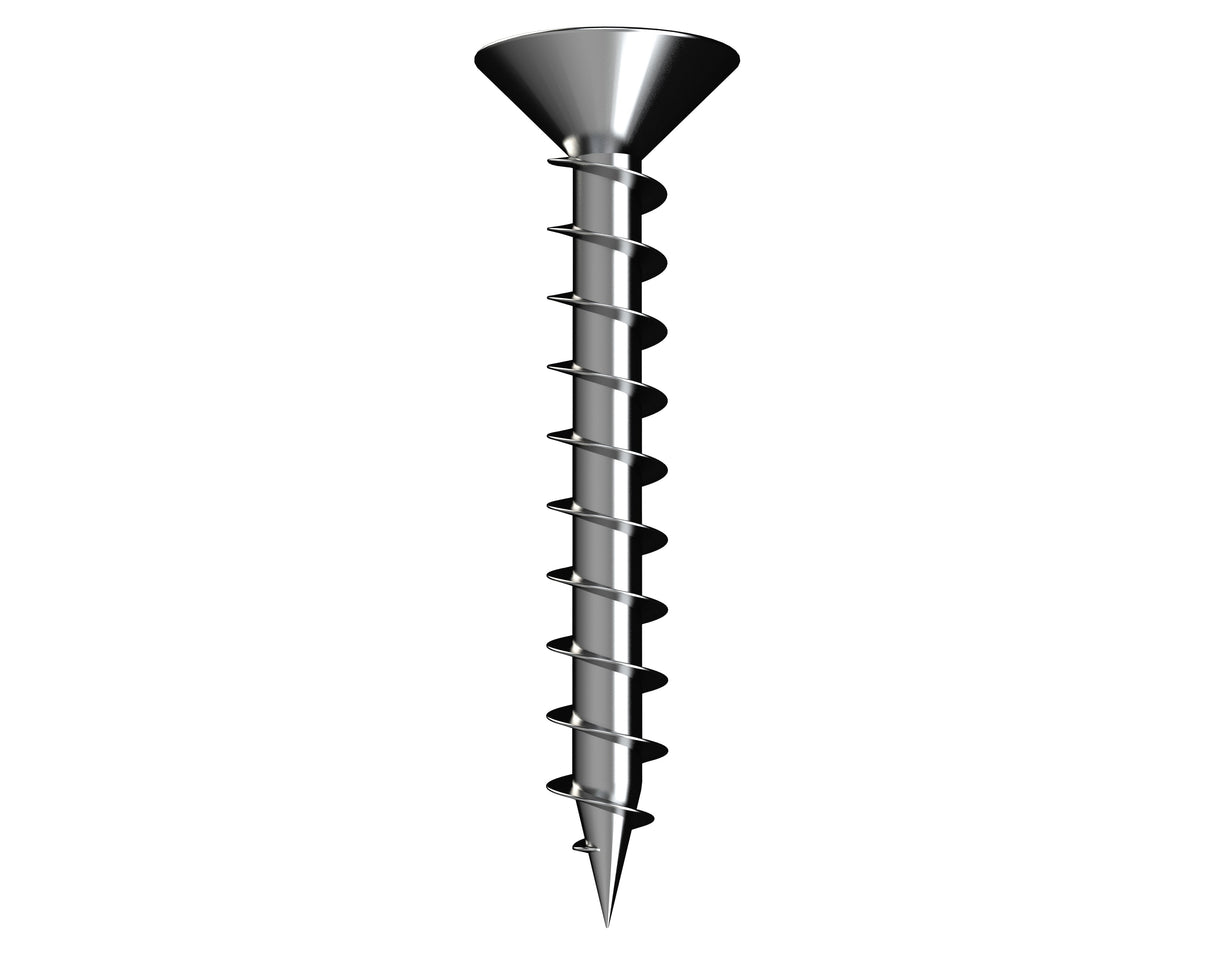 Bremick™ 6G Long Thread Hinge Screws Zinc PH2