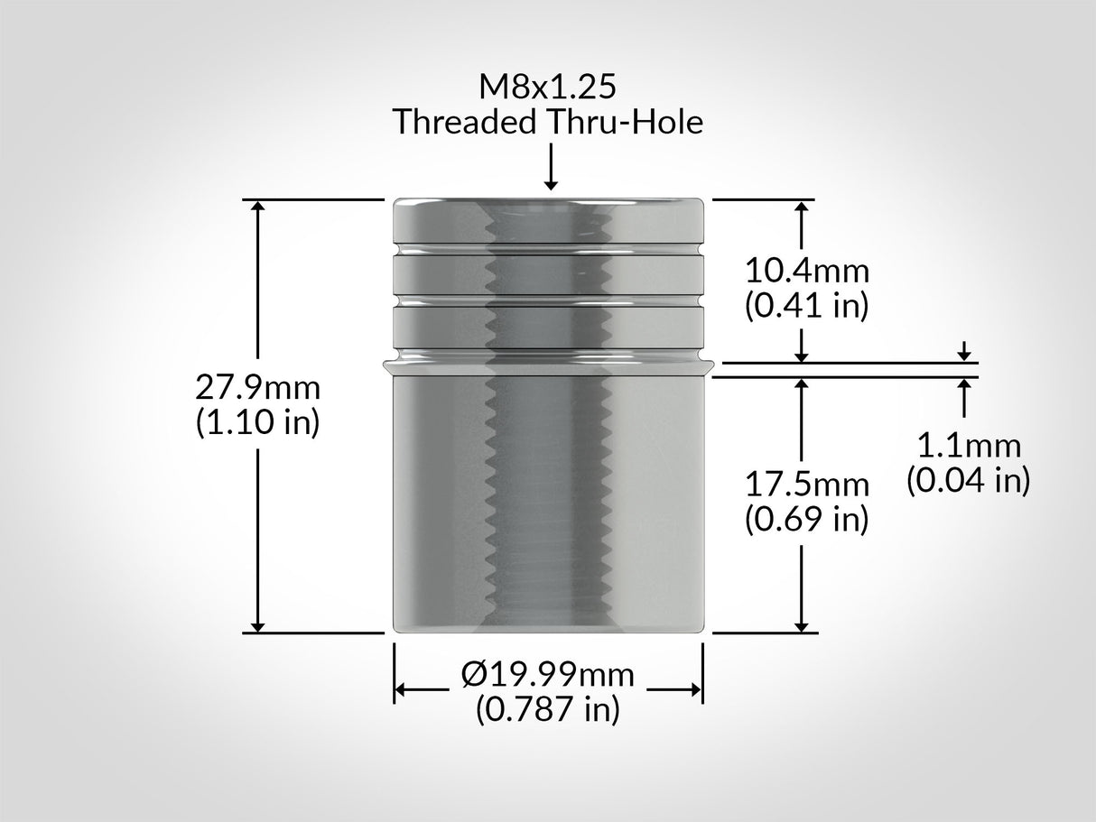 TSO Products Chamfer Bench Dog, Close Fit, Small (Set of 2)