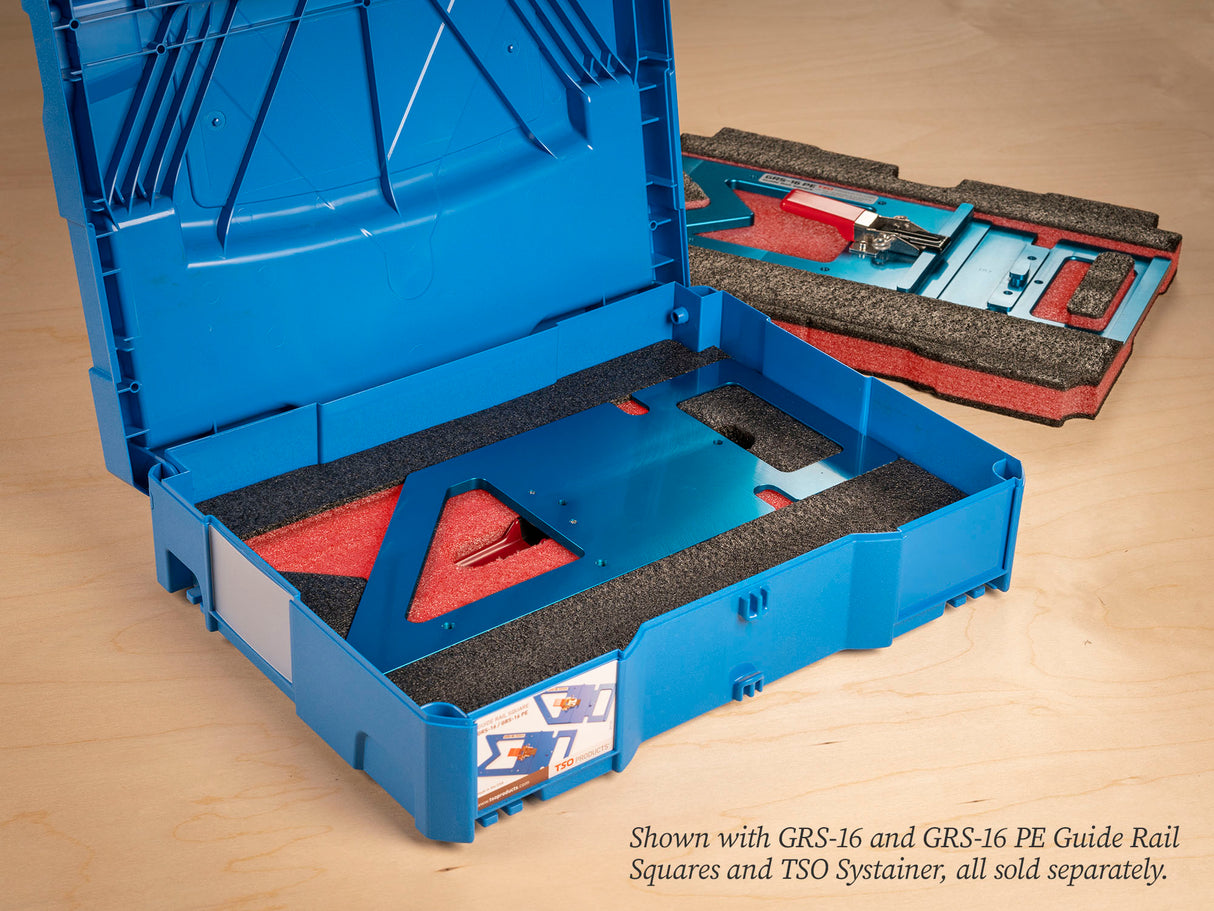 TSO Products Systainer Insert Set for GRS-16 Guide Rail Square