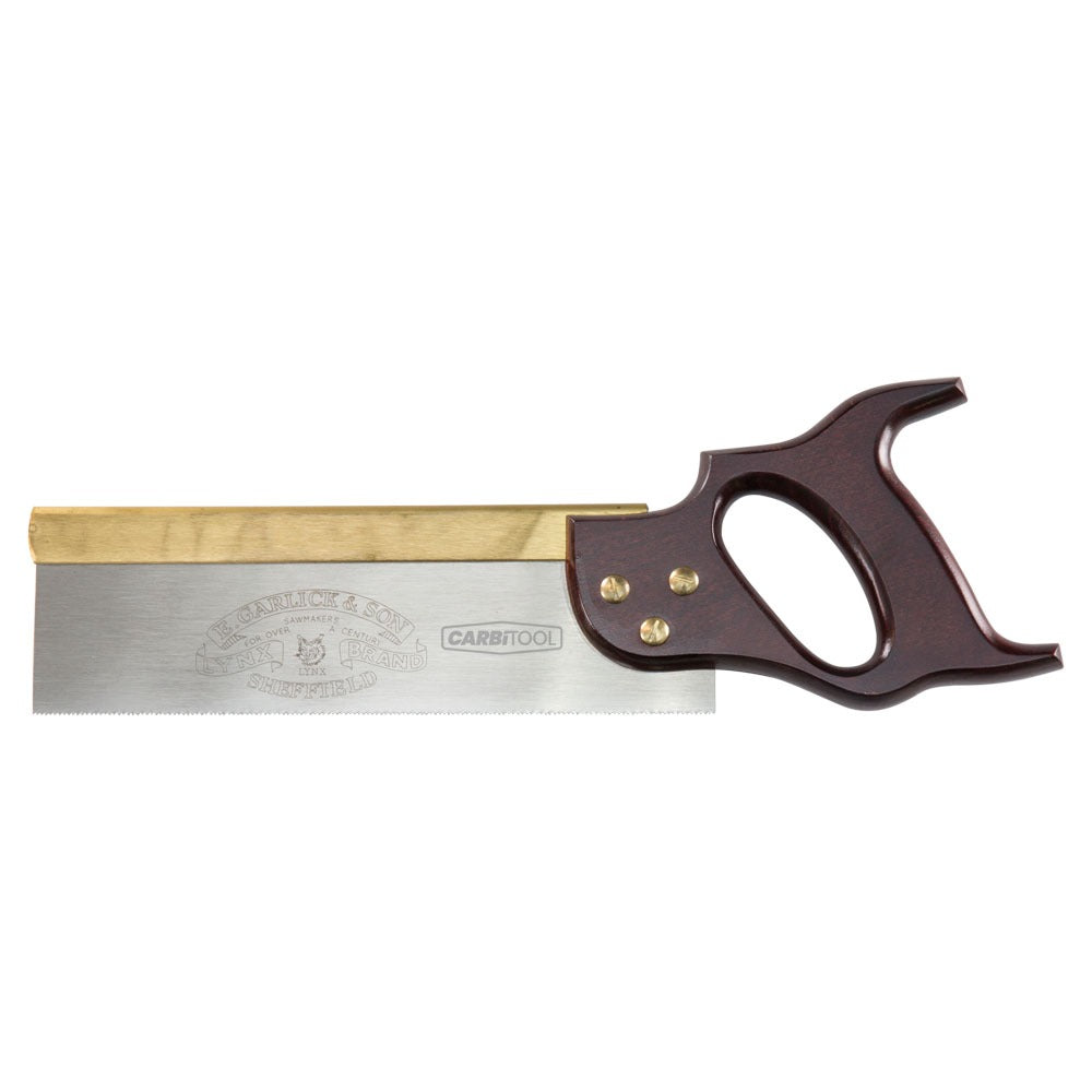 250mm/10" Lynx/Carbitool S52 Tenon Hand Saw - 15 TPI