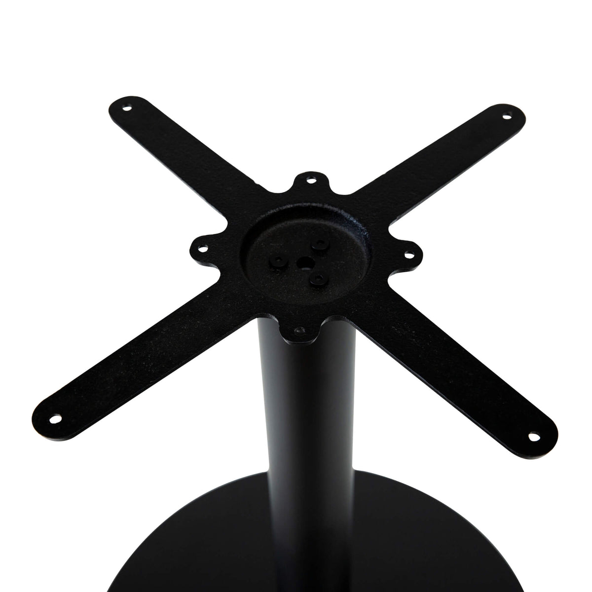 Bistro Dining Table Base-top view