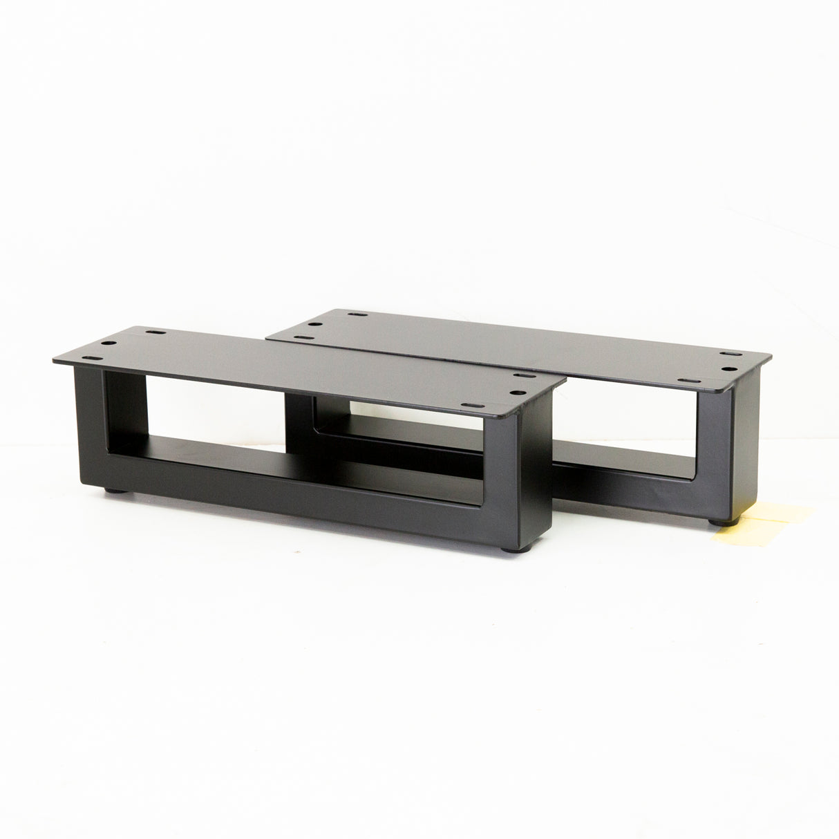 U Shape Rectangular Short Furniture Legs 320x320x100mm - 50x25