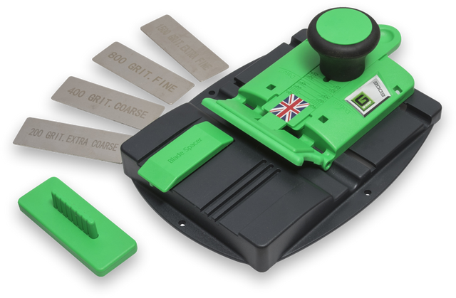 G‑Sharp SharpEdge chisel and plane blade sharpener with diamond hones