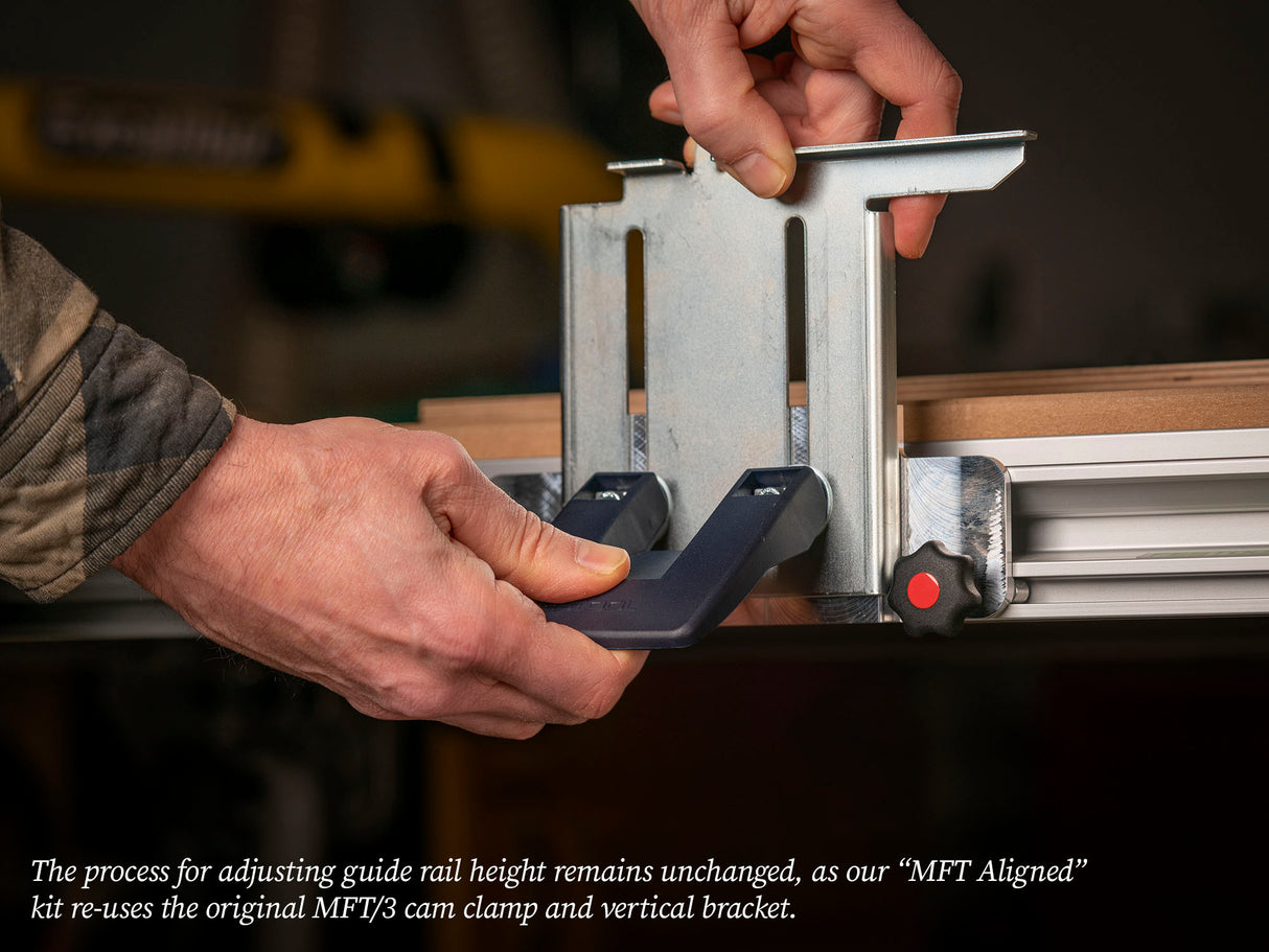TSO Products MFT Aligned Guide Rail Support Upgrade Kit