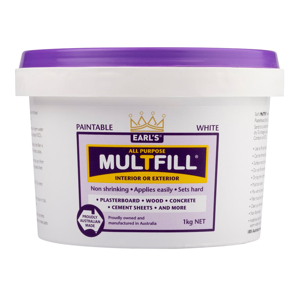 Earl's MulTfill Exterior Multi-Purpose Filler 1kg