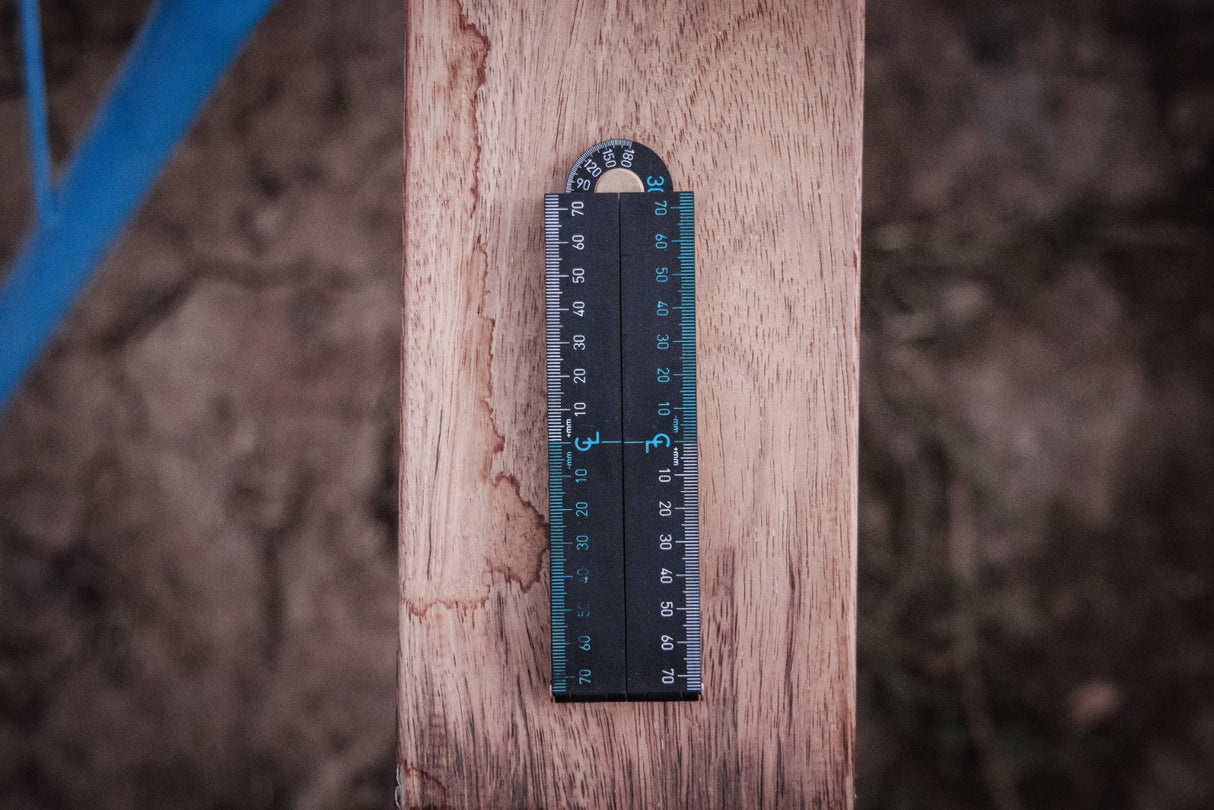 Pro Metric Tuff Rule Black - 600mm