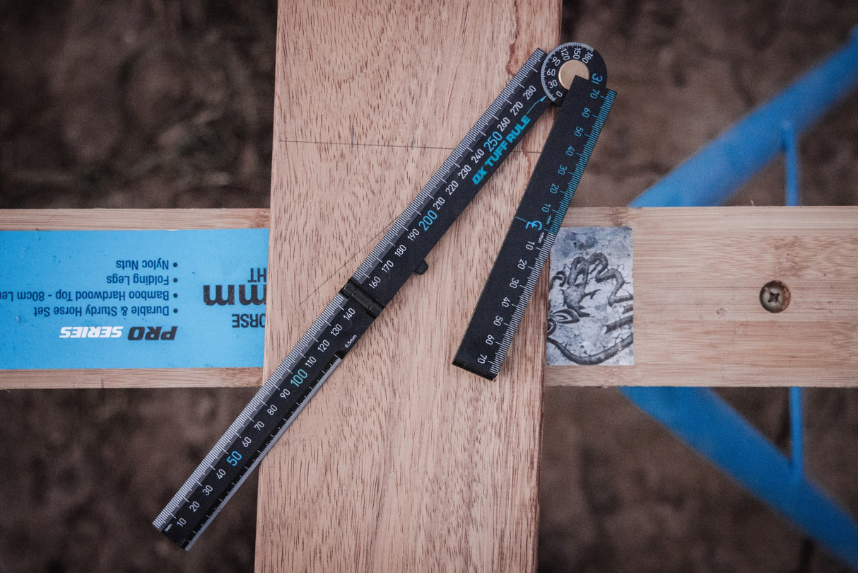 Pro Metric Tuff Rule Black - 600mm