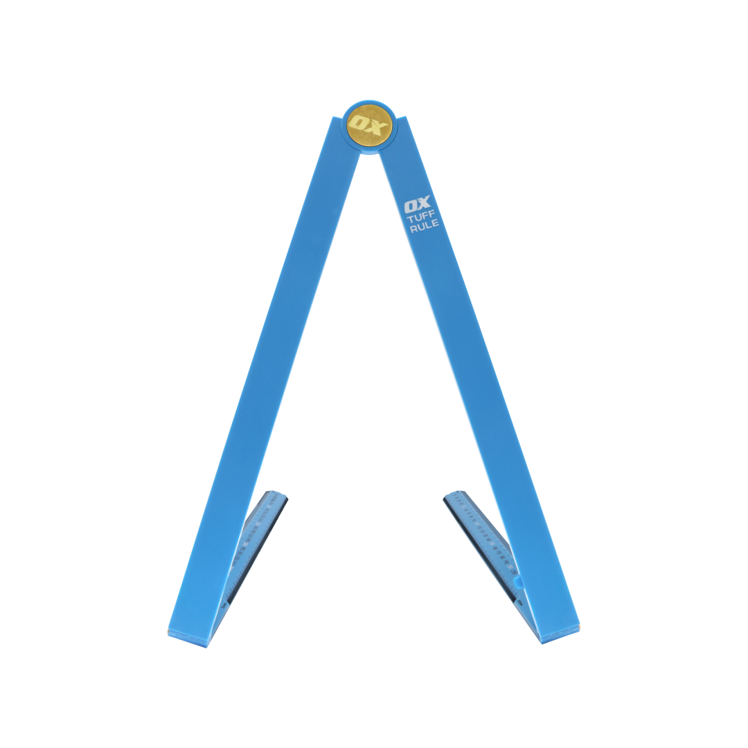 OX Pro Metric Tuff Rule Blue - 1200mm