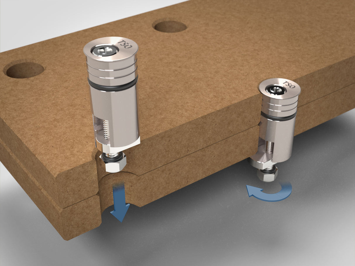 TSO Products Power-Loc Bench Connector Dog - 27 to 44mm Material