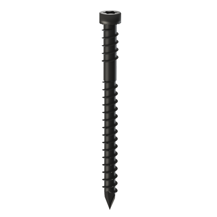 Bremick™ Black 304 Stainless Steel Spear Decking Screw Truss Head