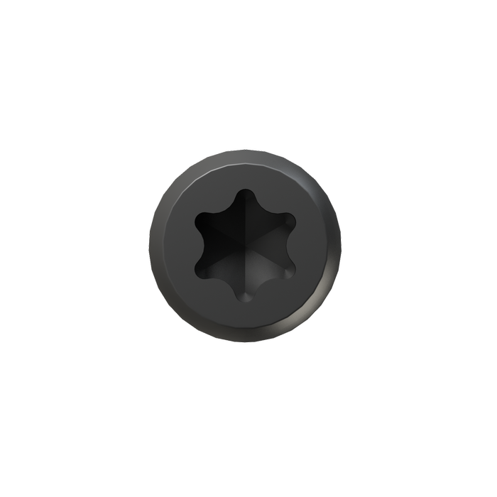 Bremick™ Black 304 Stainless Steel Spear Decking Screw Truss Head