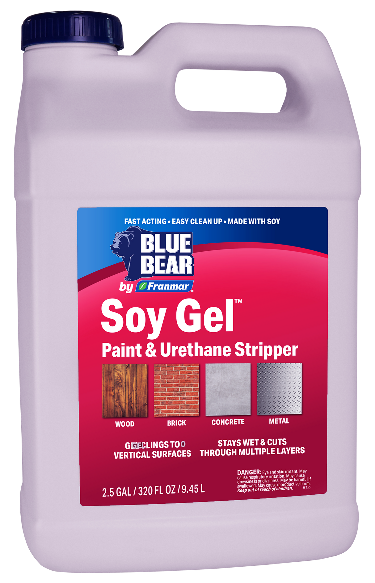 Blue Bear SoyGel Paint & Coatings Stripper