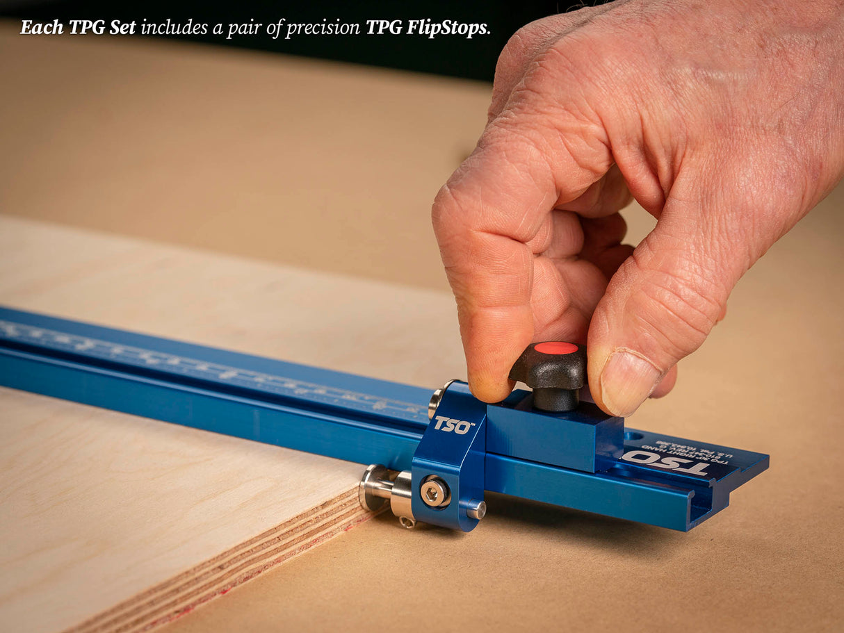 TSO Products 30”/762mm & 50”/1270mm TPG Parallel Guide System - TPG-30-50 Set