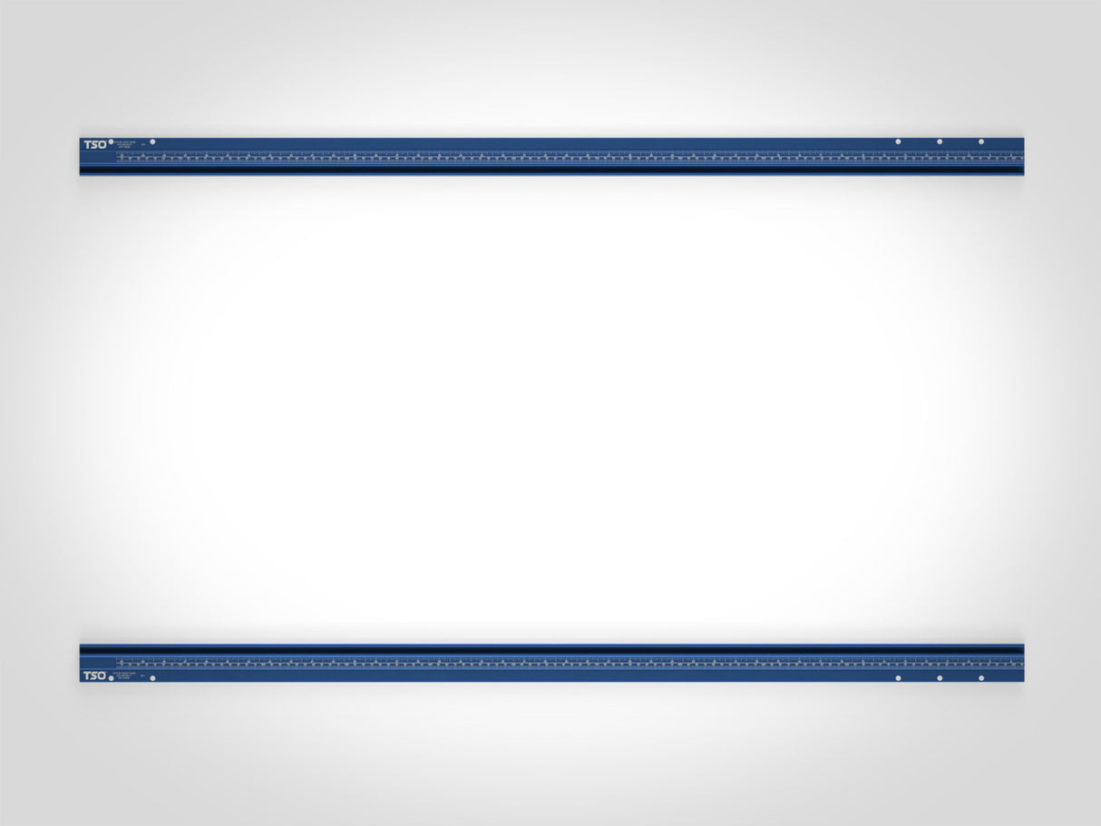 TSO Products 50"/1270mm T-Tracks for TPG Parallel Guide System (Tracks Only)
