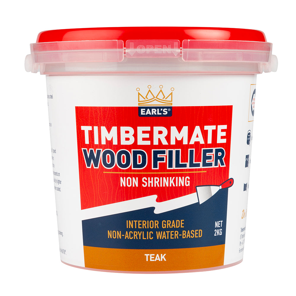 Earl's Timbermate Wood Filler Putty 2kg