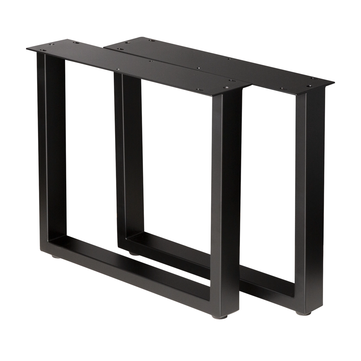 U Shape Coffee Table Legs 460x460x410mm - 50x25mm