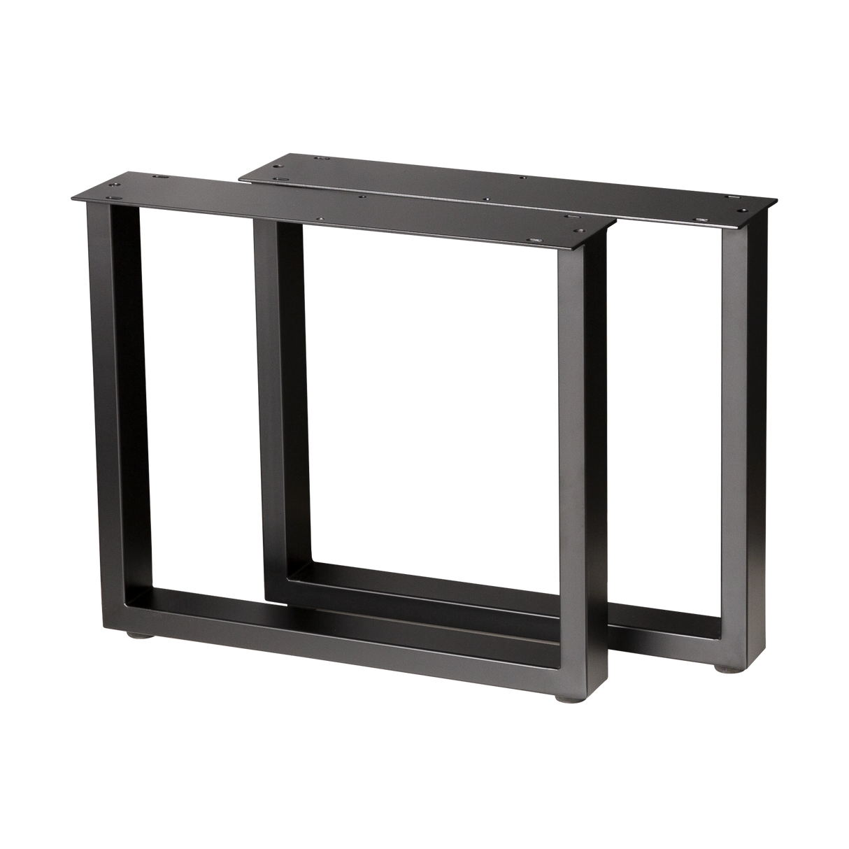 U Shape Coffee Table Legs 460x460x410mm - 50x25mm