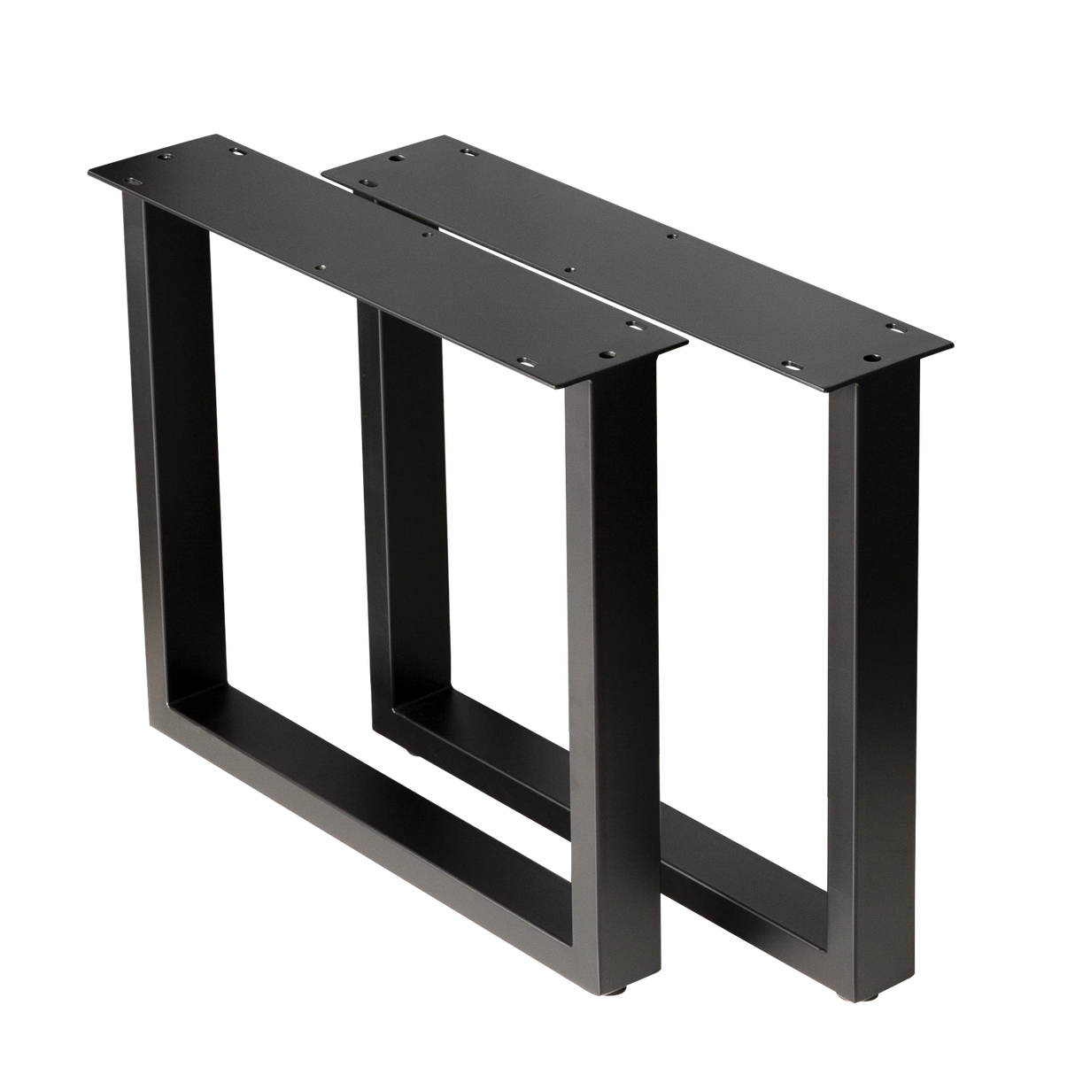 U Shape Coffee Table Legs 460x460x410mm - 50x25mm