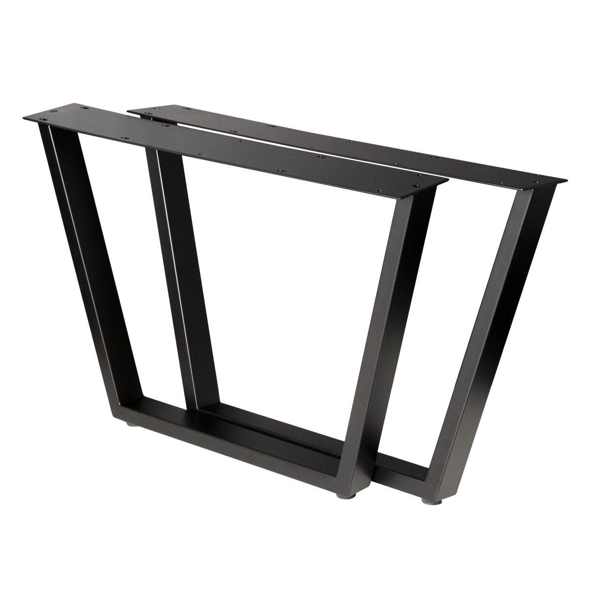 Trapezoid Coffee Table Legs Extra Wide 710x460x460mm - 50x25mm