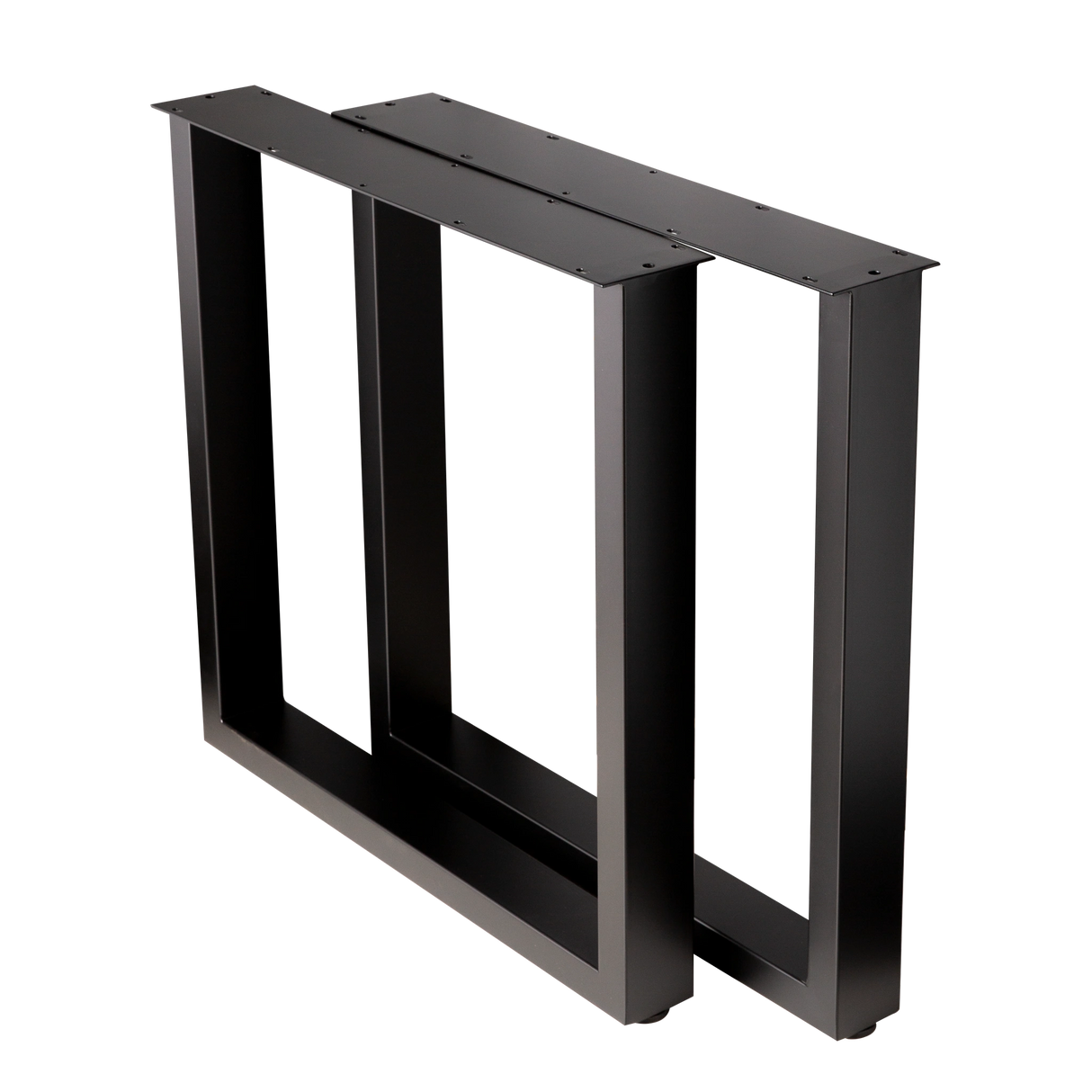 U Shape Dining Table Legs 710x710x710mm - 80x40mm