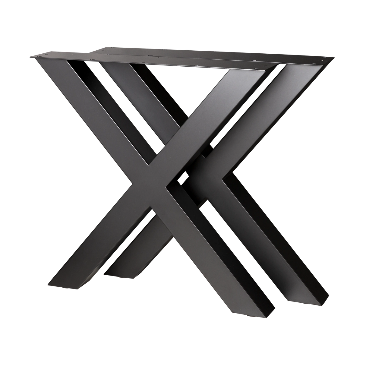 Cross Dining Table Legs Heavy Duty 710x710x710mm - 80x80mm