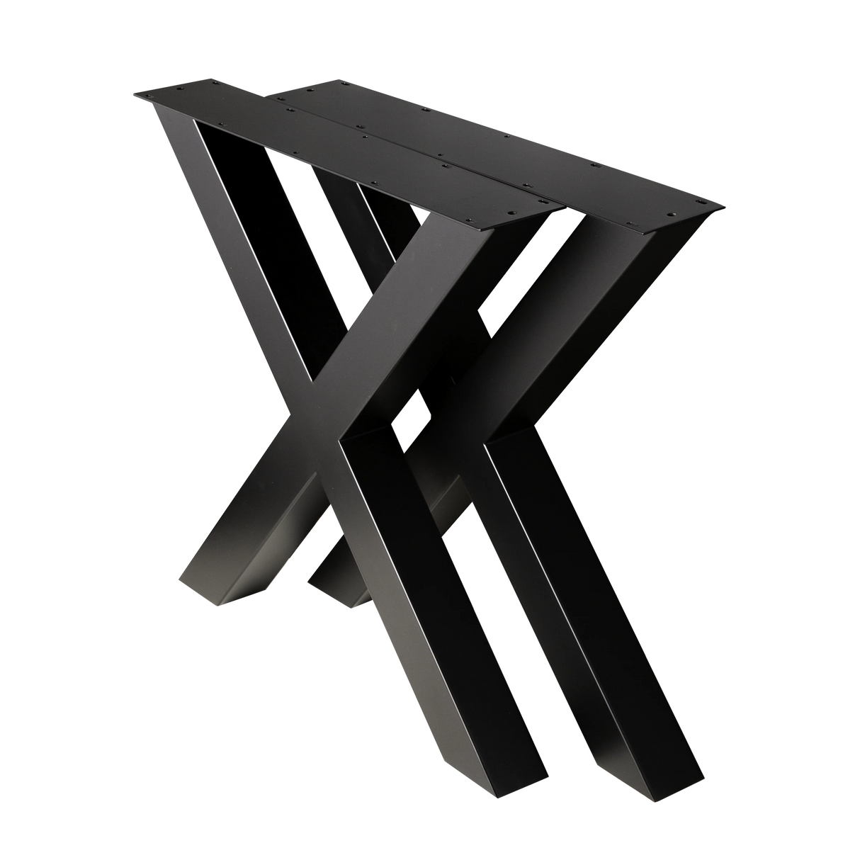 Cross Dining Table Legs Heavy Duty 710x710x710mm - 80x80mm