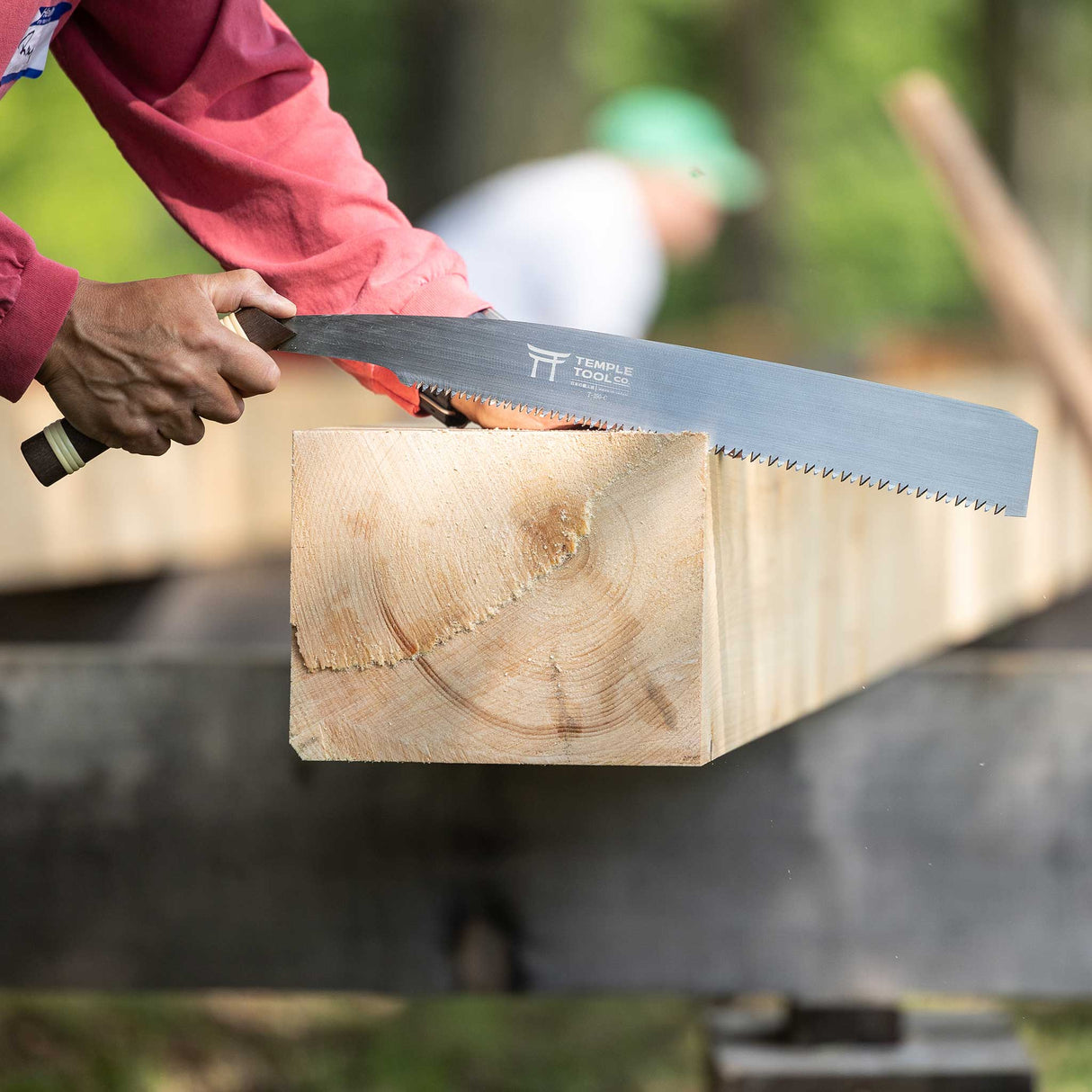 Temple Tool Co Japanese Timber Framing Saw | Crosscut | 390mm