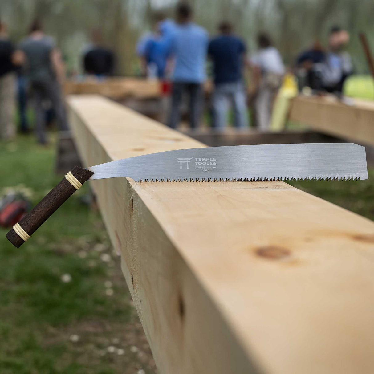 Temple Tool Co Japanese Timber Framing Saw | Crosscut | 390mm