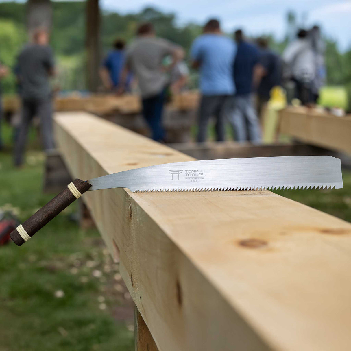 Temple Tool Co  Japanese Timber Framing Saw | Rip-Cut | 390mm