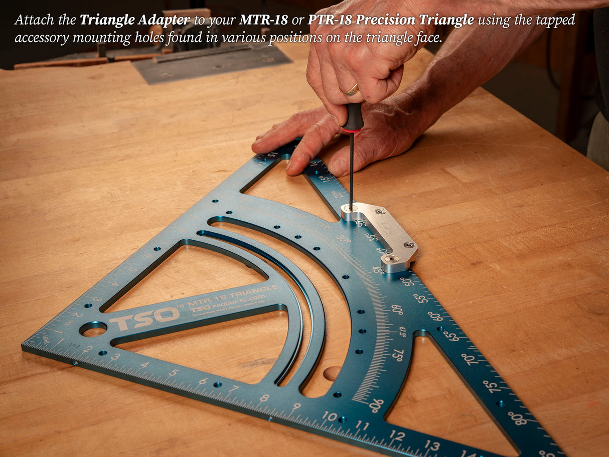 TSO Products Triangle Adapter for Guide Rails v2