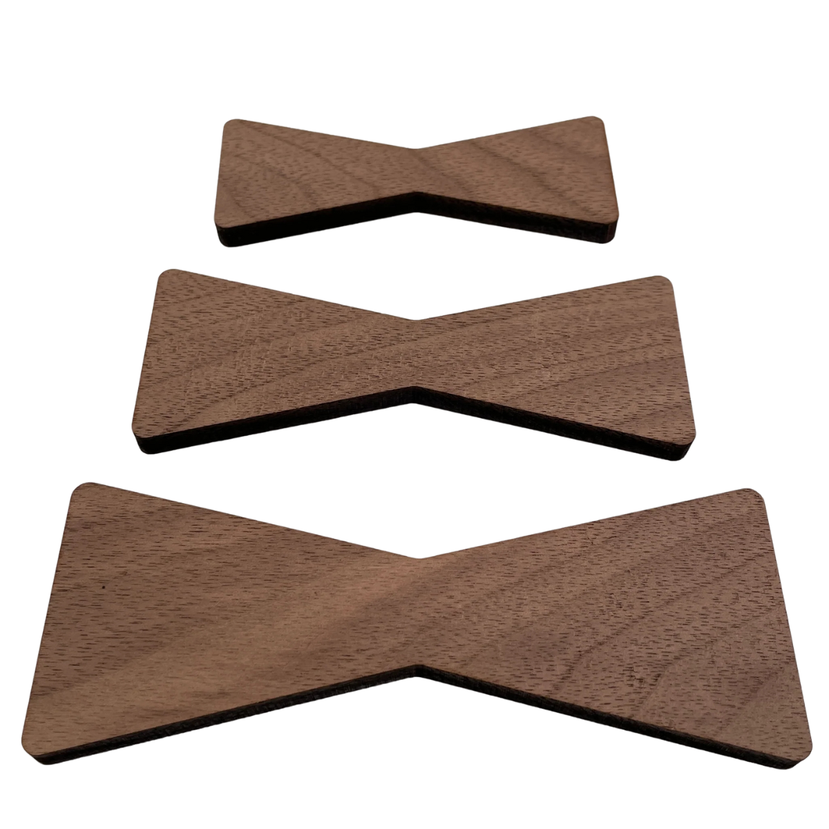 Walnut Bow Tie Timber Insert – Inlay Patch