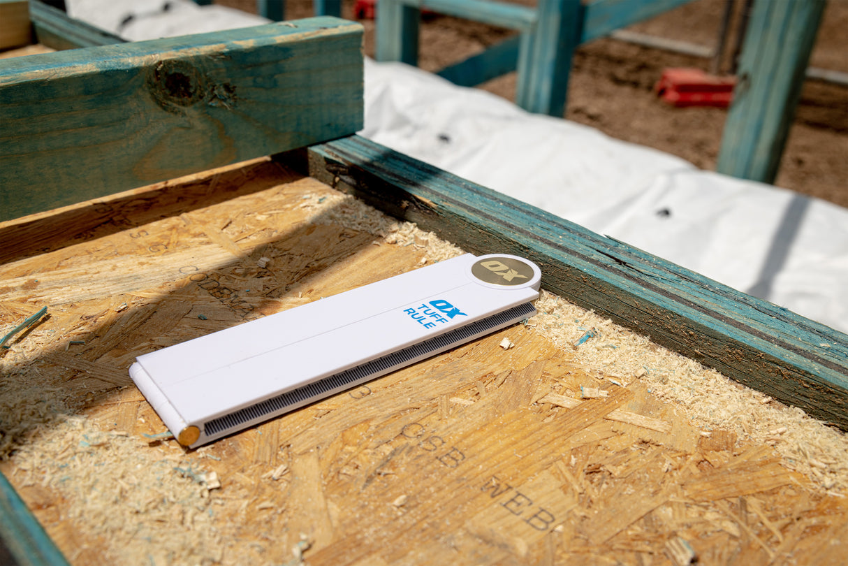 Pro Metric Tuff Rule White -  600mm