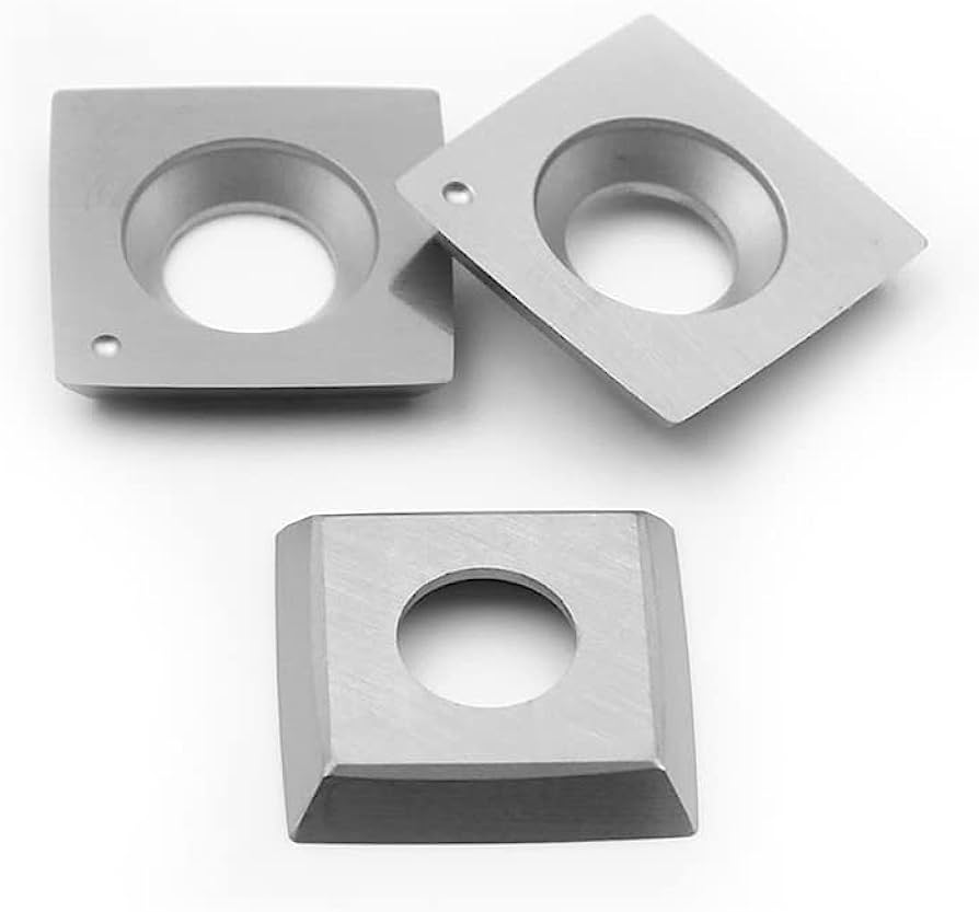 14x14x2mm - Straight Edge Premium Carbide Cutter Inserts - Suit Toughcut, CTS, Carbatec & More