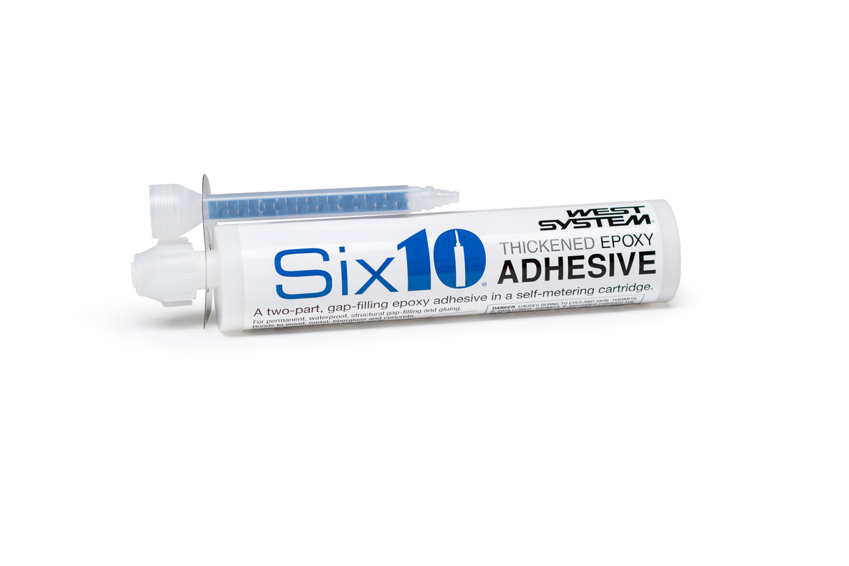 West System Six10 Thickened Epoxy Adhesive 180ml Cartridge