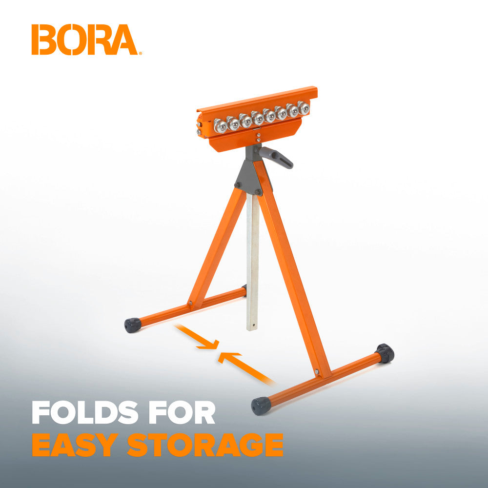 Bora A-Frame Tri-Function Pedestal Roller Stand
