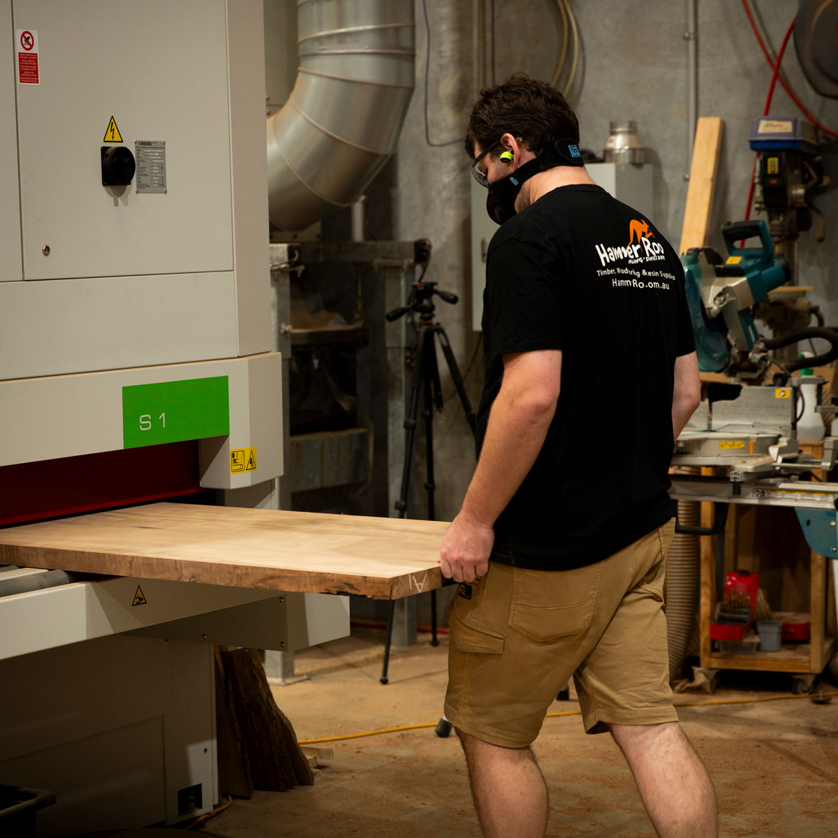 Service: Wide Belt Sander