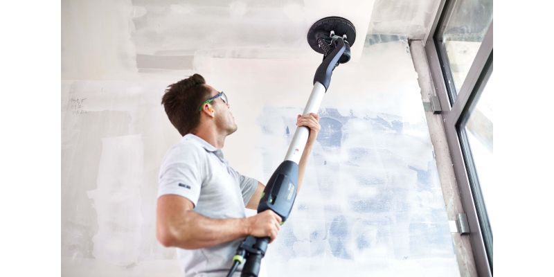 LHS 225 PLANEX Easy 225mm Drywall Sander with M Class Dust Extractor Set - LHS E 225 CTM 36-Set