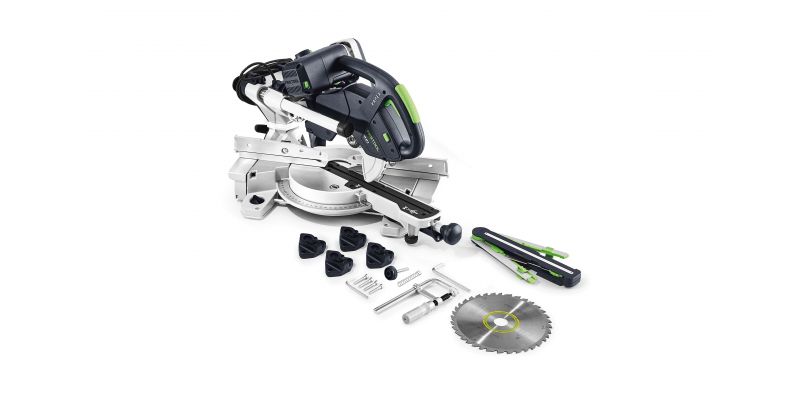 KS 60 KAPEX 216mm Slide Compound Mitre Saw with LED Spotlight - KS 60 E-Set