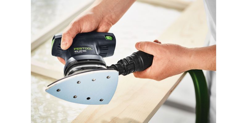 DTS 400 REQ 100 x 150mm Orbital Iron Head Sander in Systainer - DTS 400 REQ-Plus